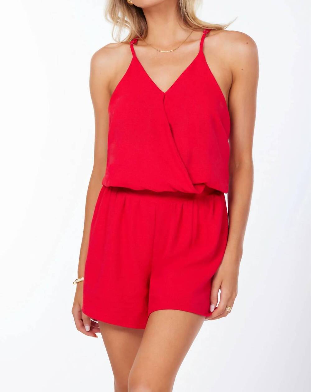 NEW BISHOP + YOUNG free spirit bubble top in cherry